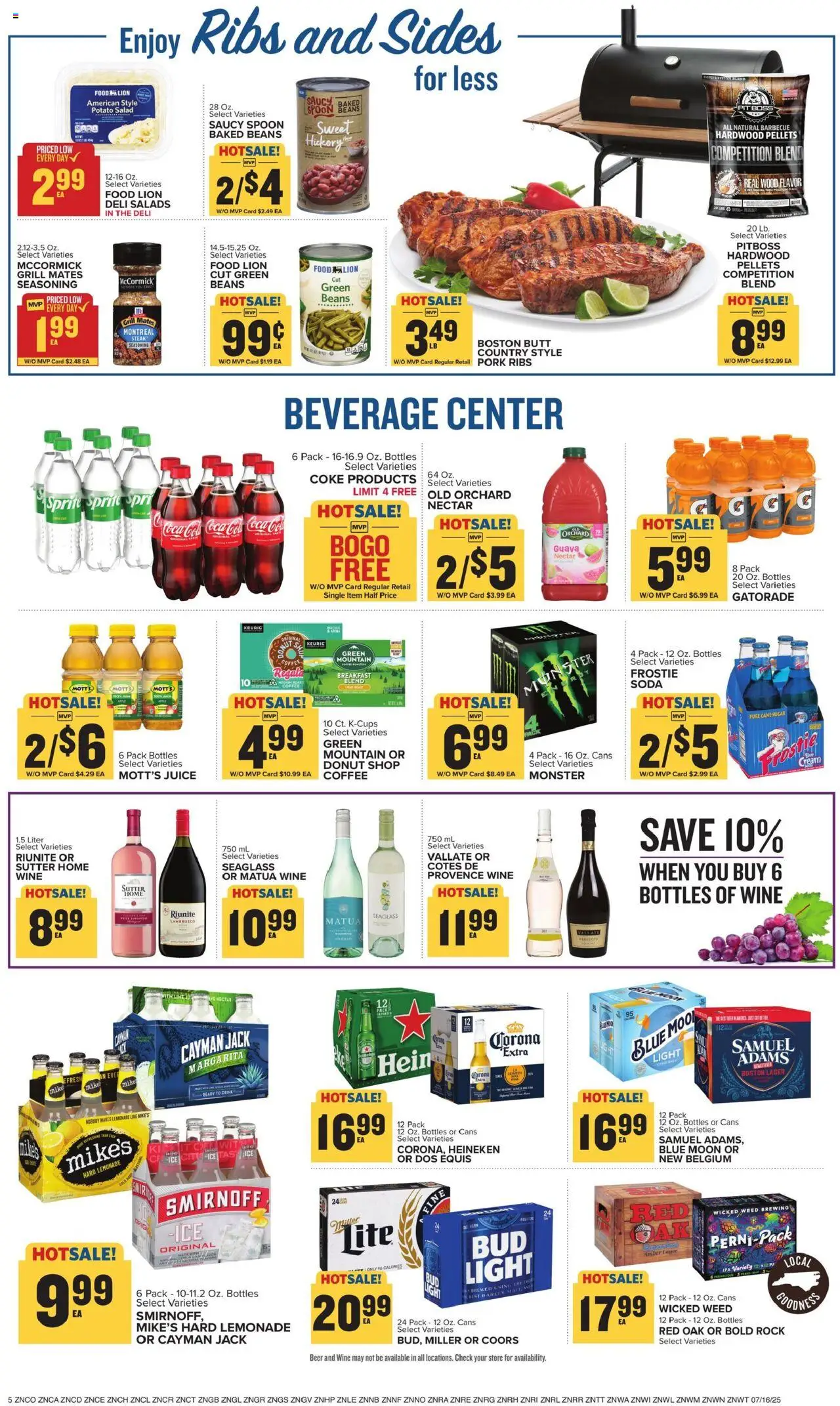 Food Lion Weekly Ad - page 9- valid from 07/16/2025
