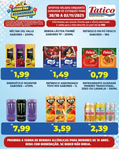 Pré-visualização Tatico - Ofertas Fim de Semana válida a partir de 30/10/2025