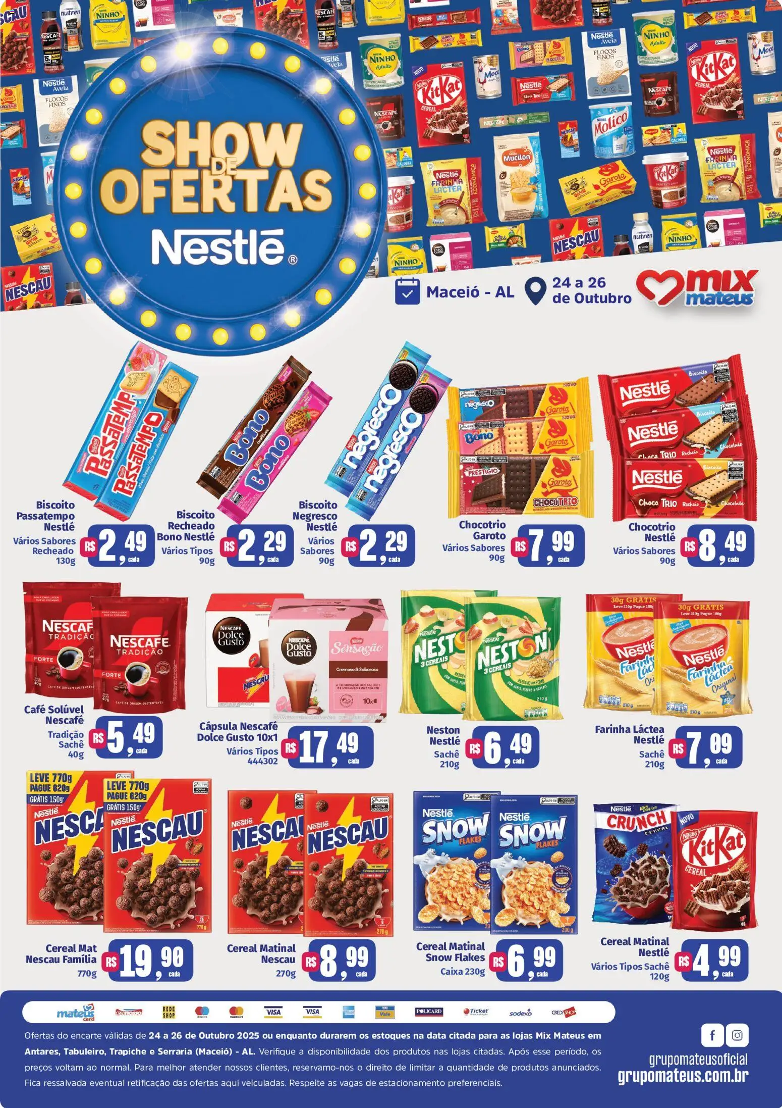 Mateus - Ofertas Festival Nestle - página 1- válido a partir de 24/10/2025
