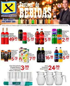 Pré-visualização X Supermercados - Ofertas Festival de Bebidas válida a partir de 05/02/2026