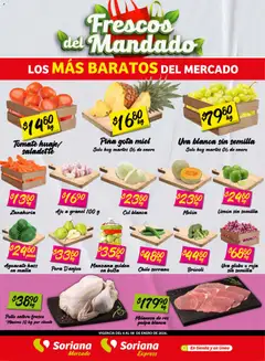 Soriana - Frescos del Mandado Mercado: BCS, Son y Sin  válido desde 06/01/2026