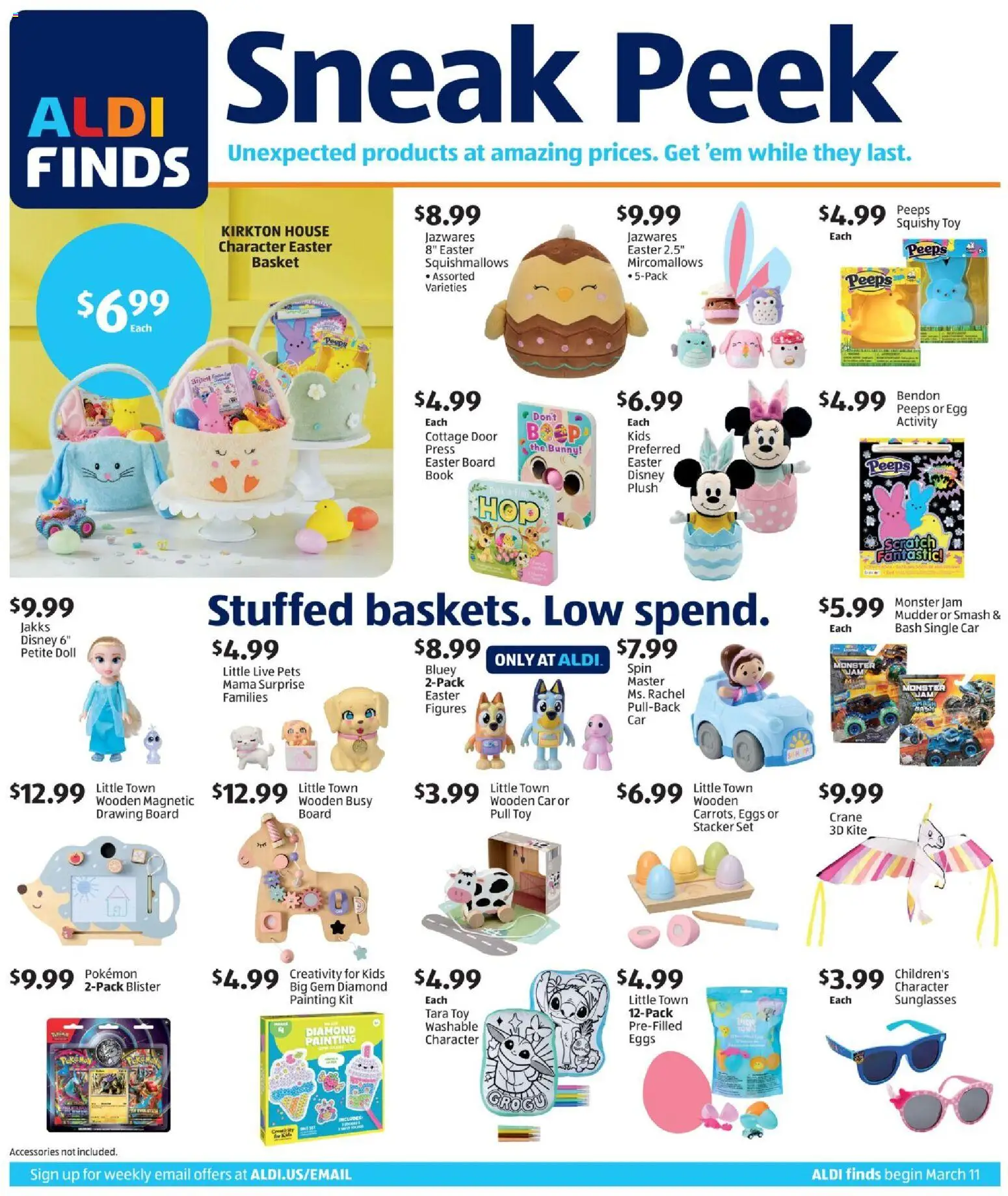 Aldi In Store Ad - page 1- valid from 03/11/2026
