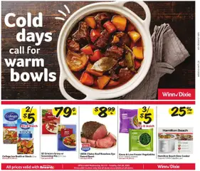 Preview Winn Dixie In-Store Flyer valid from 10/15/2025