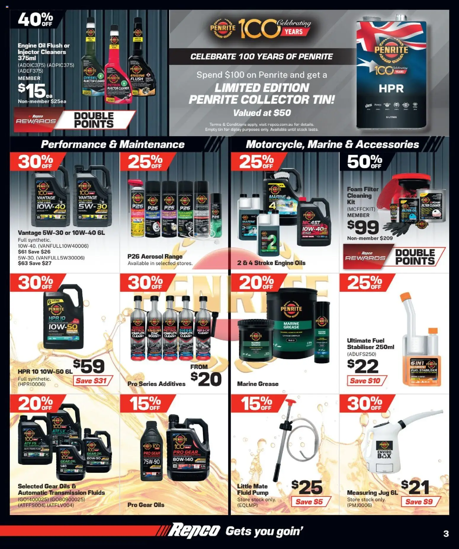 Repco catalogue - page 3- valid from 15/04/2026