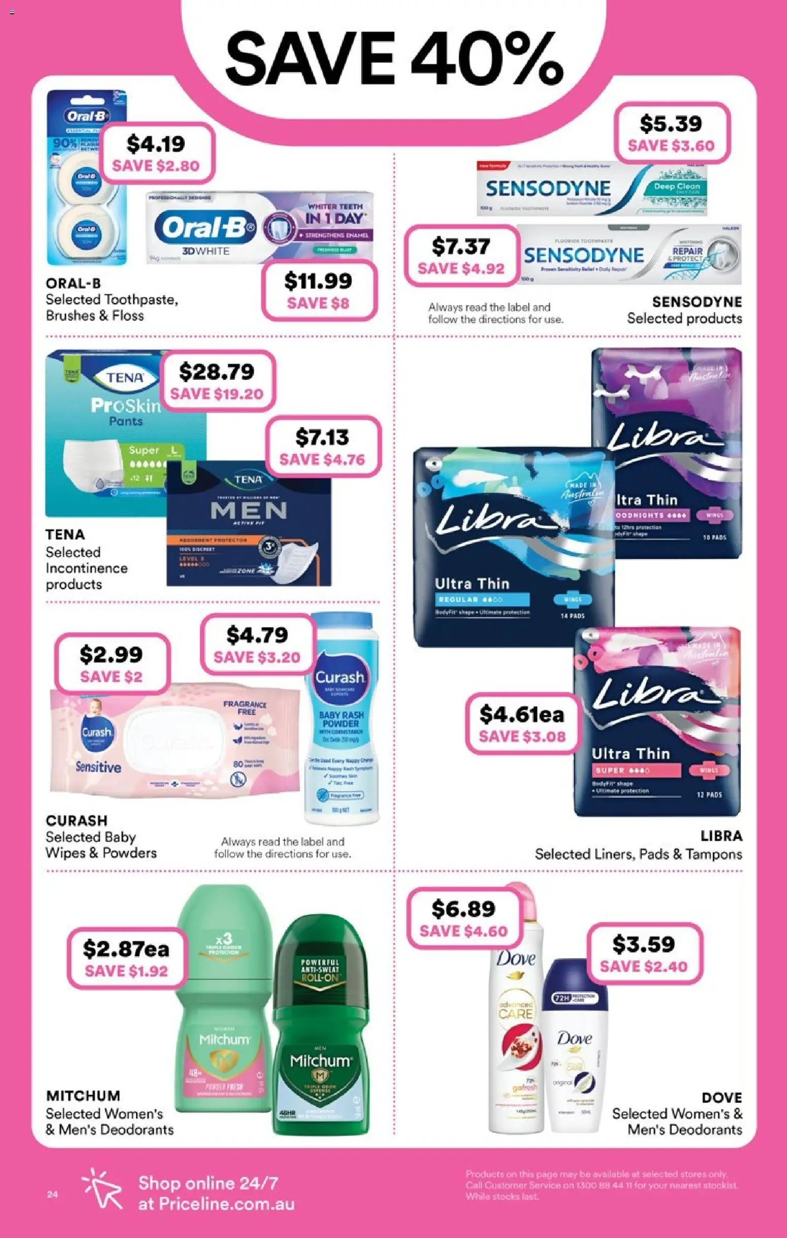 Priceline Pharmacy Catalogue  - page 24- valid from 19/02/2026