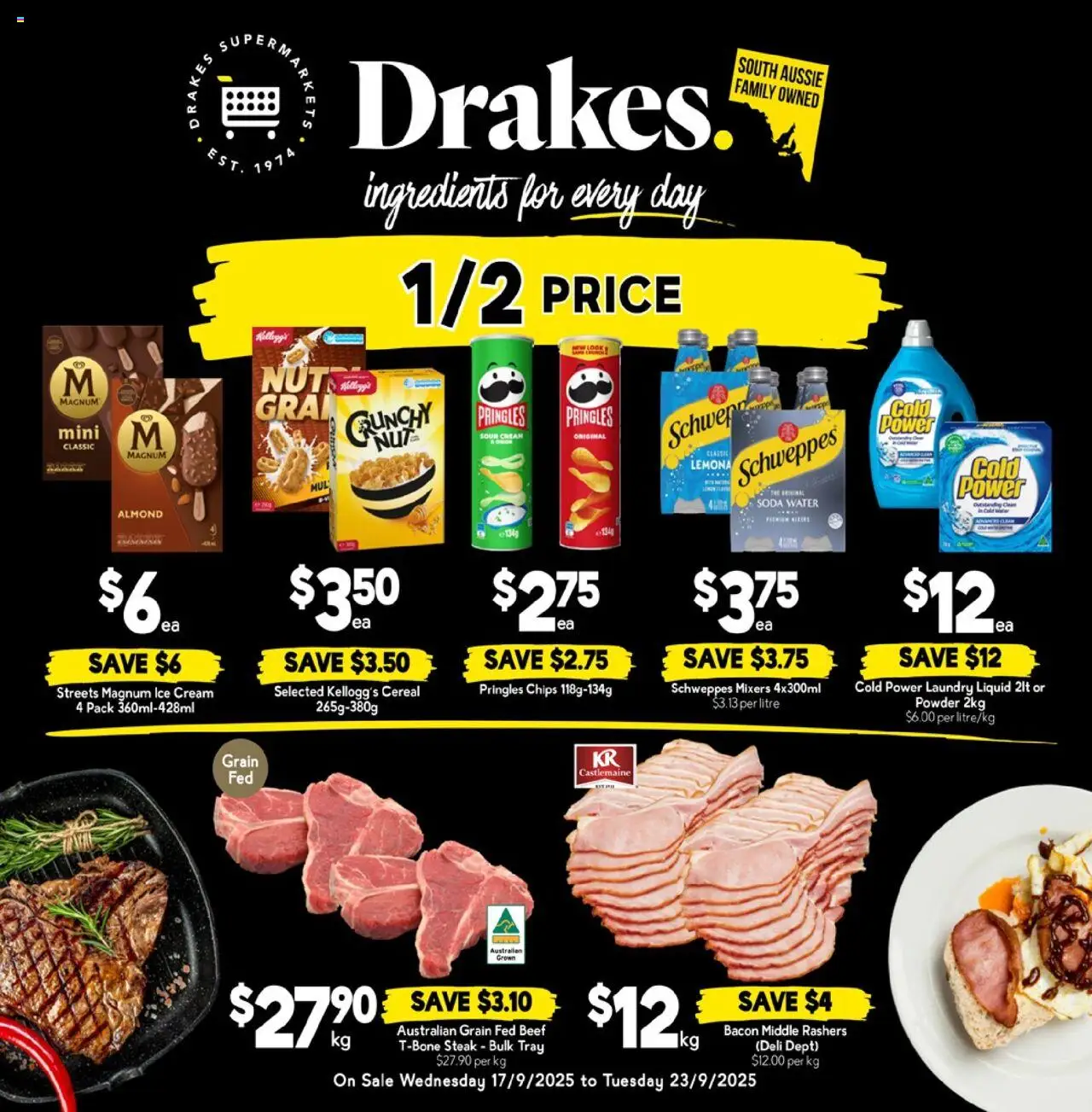 Drakes Catalogue SA - page 1- valid from 17/09/2025