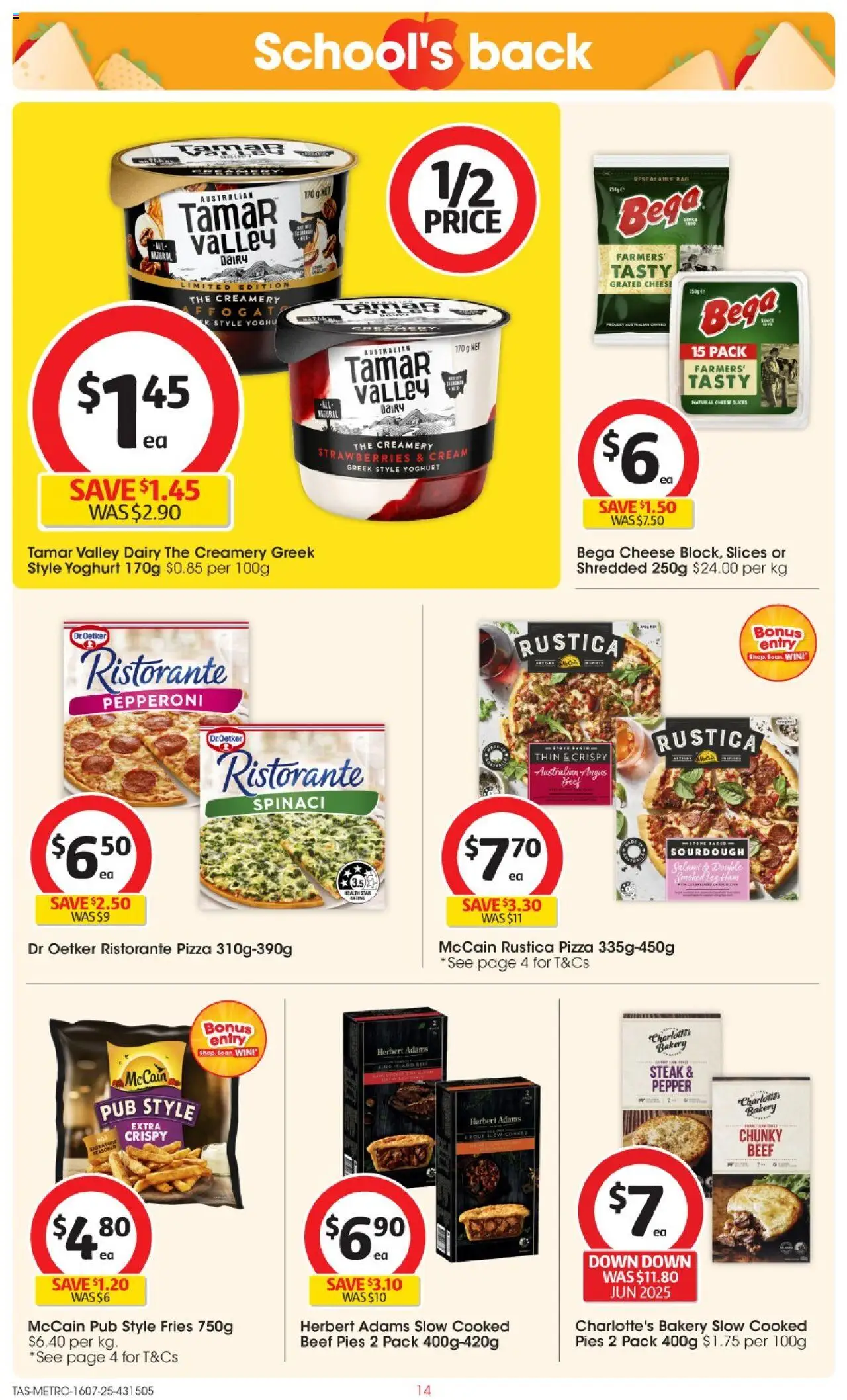 Coles Catalogue TAS - page 14- valid from 16/07/2025