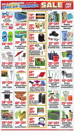 Preview Ocean State Job Lot Weekly Ad valid from 09/11/2025