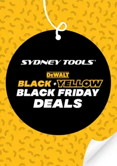 Sydney Tools catalogue preview - valid from 31/10/2025