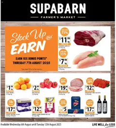 Supabarn catalogue preview - valid from 06/08/2025