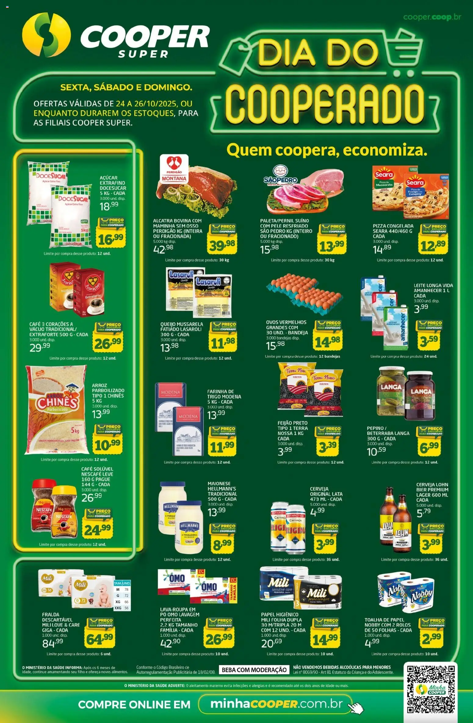Cooper - Ofertas Super dia do cooperado - página 1- válido a partir de 24/10/2025
