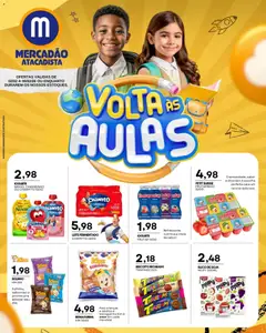 Pré-visualização Mercadão Atacadista - Ofertas Voltas às Aulas válida a partir de 02/02/2026
