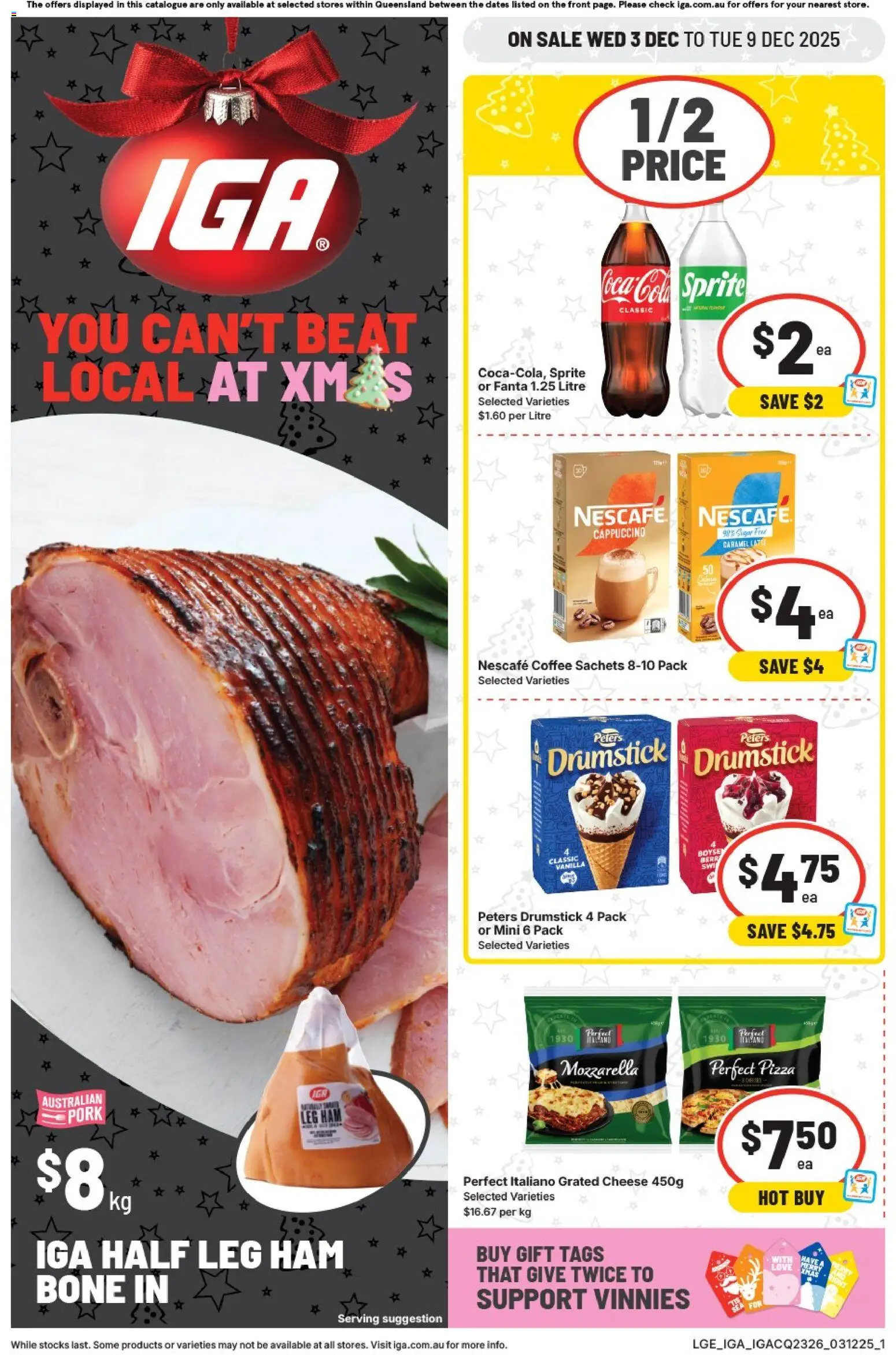 IGA Catalogue QLD - page 1- valid from 03/12/2025