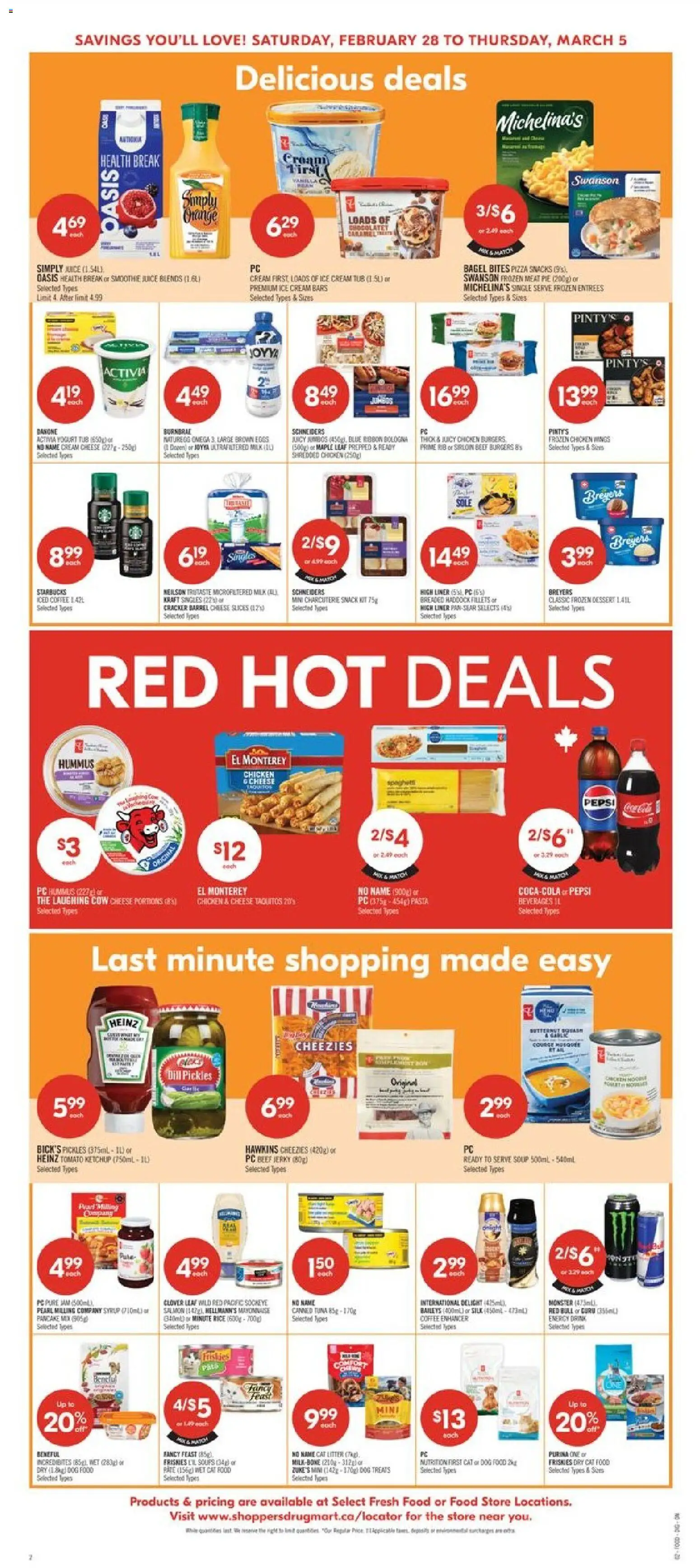 Shoppers weekly flyer / circulaire - page 6- valid from Feb 27, 2026