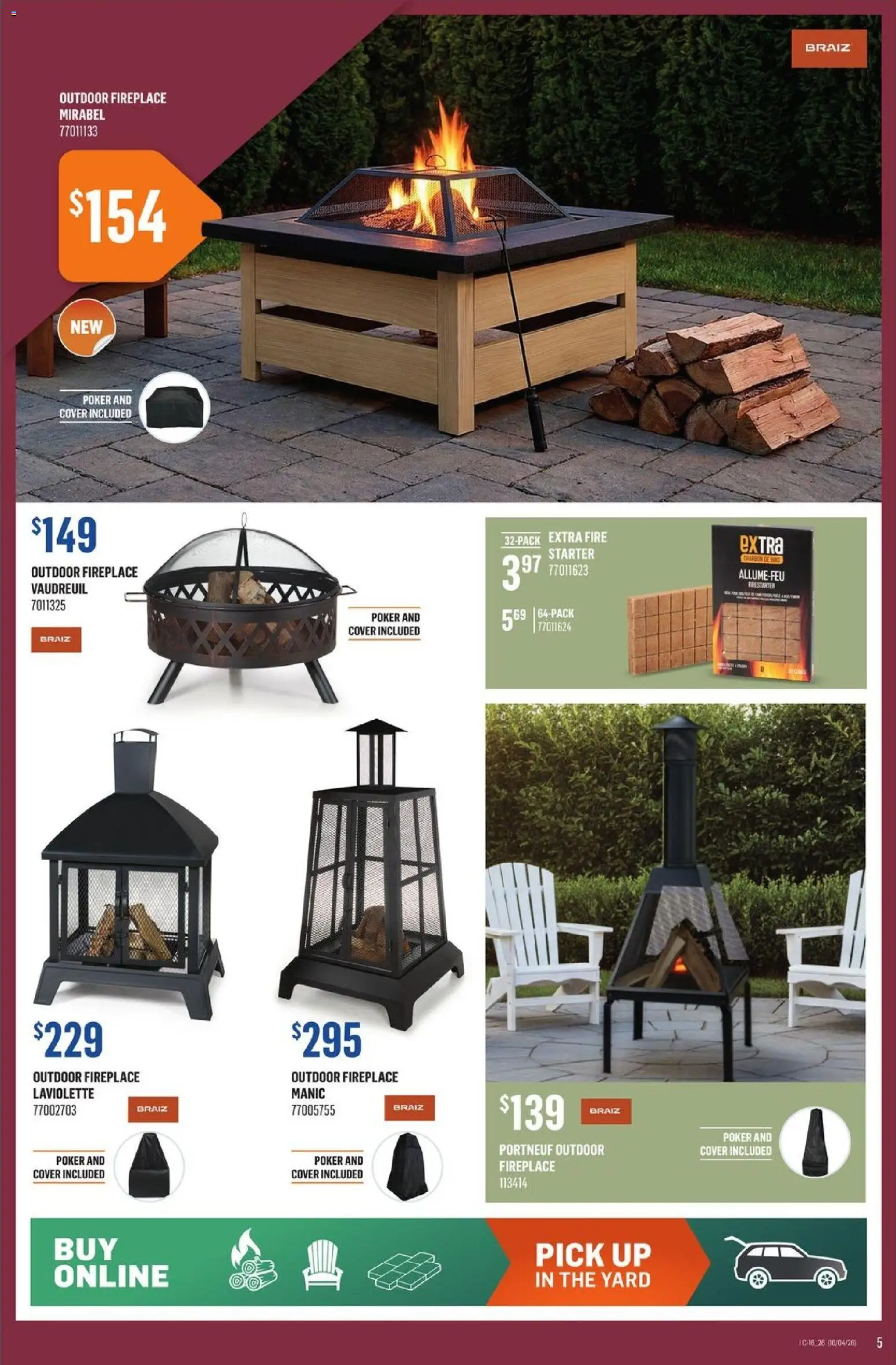 Canac weekly flyer - page 5- valid from Apr 16, 2026