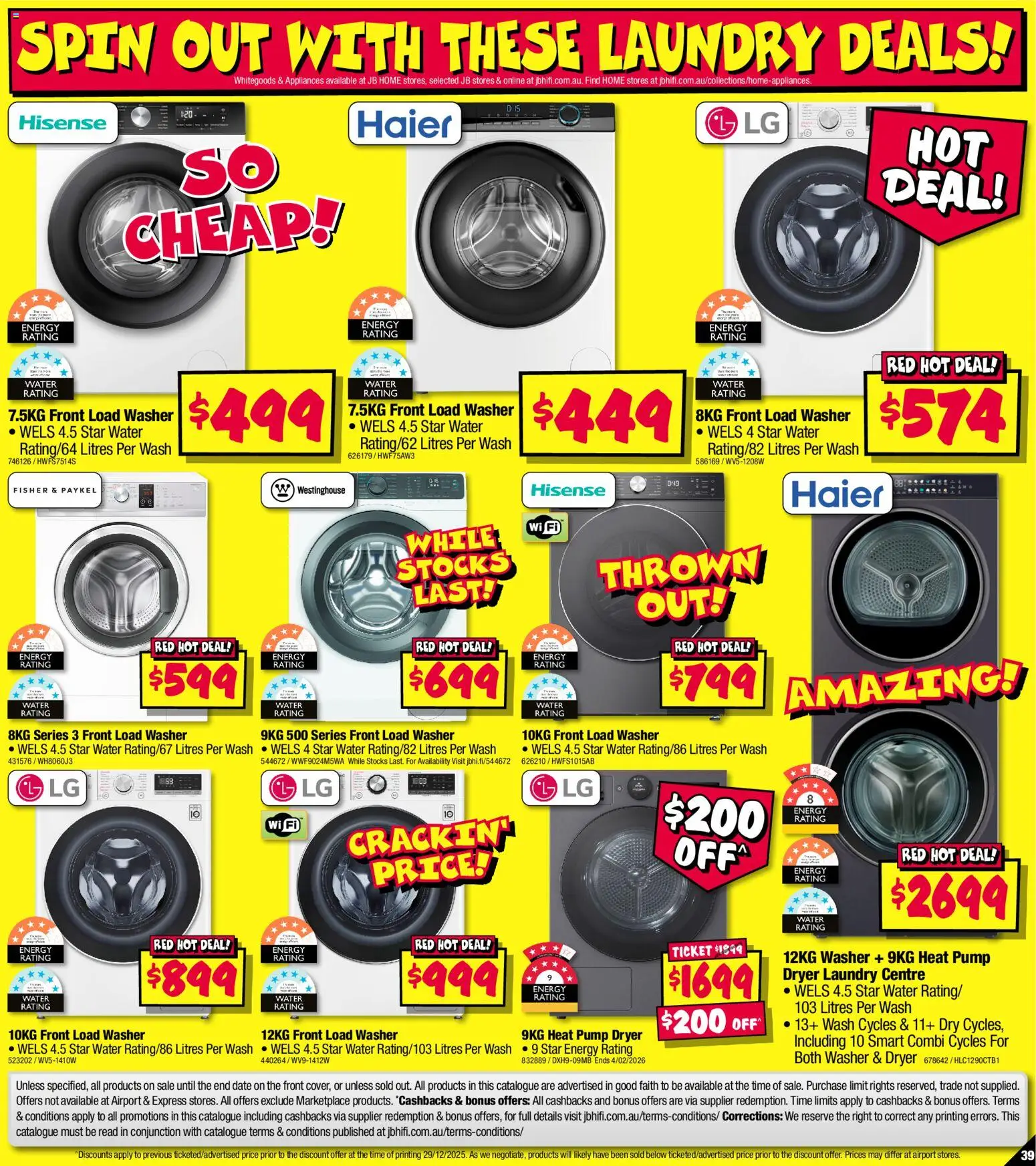 JB Hi-Fi  Catalogue  - page 39- valid from 08/01/2026