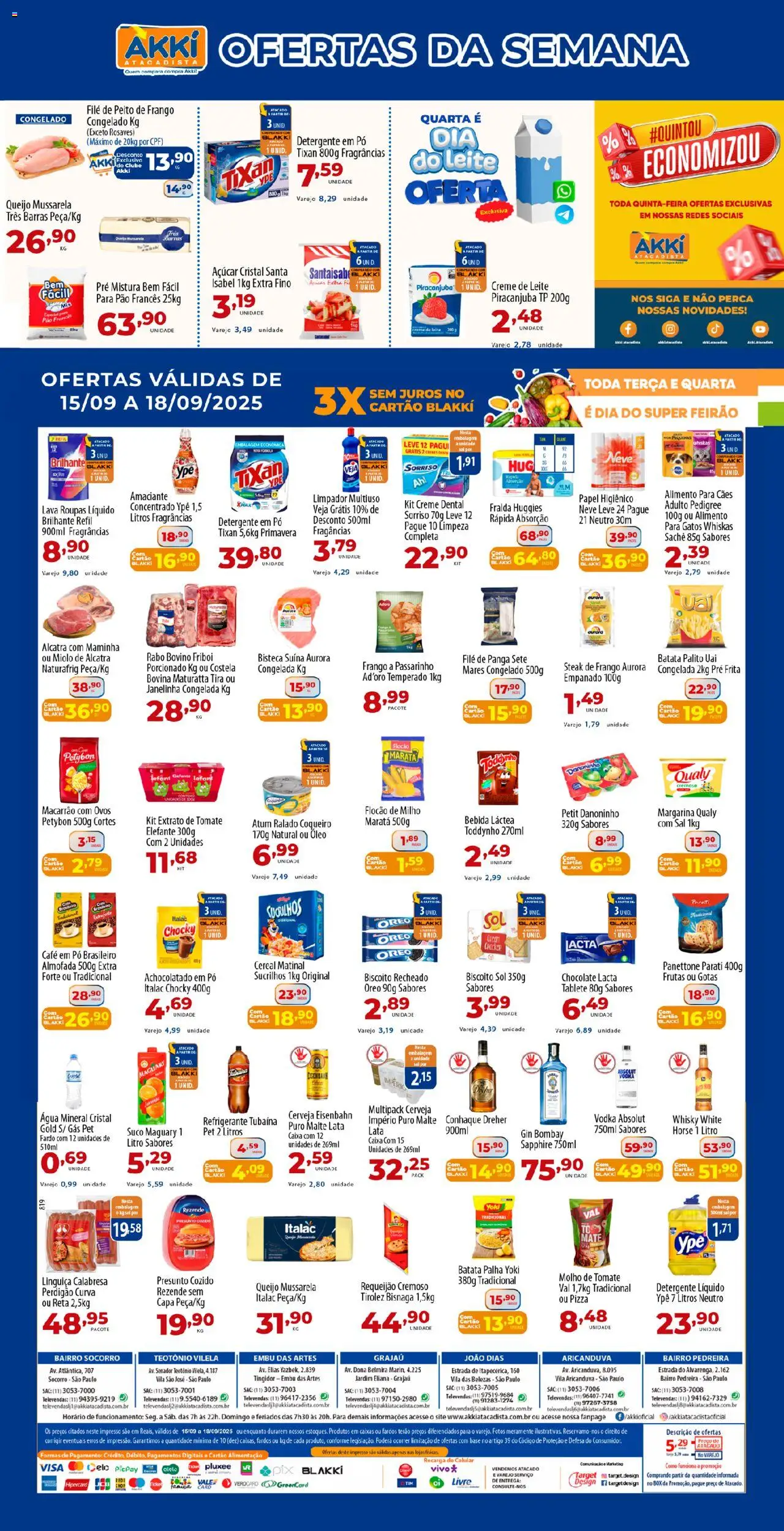Akki Atacadista - Ofertas da semana - página 1- válido a partir de 15/09/2025
