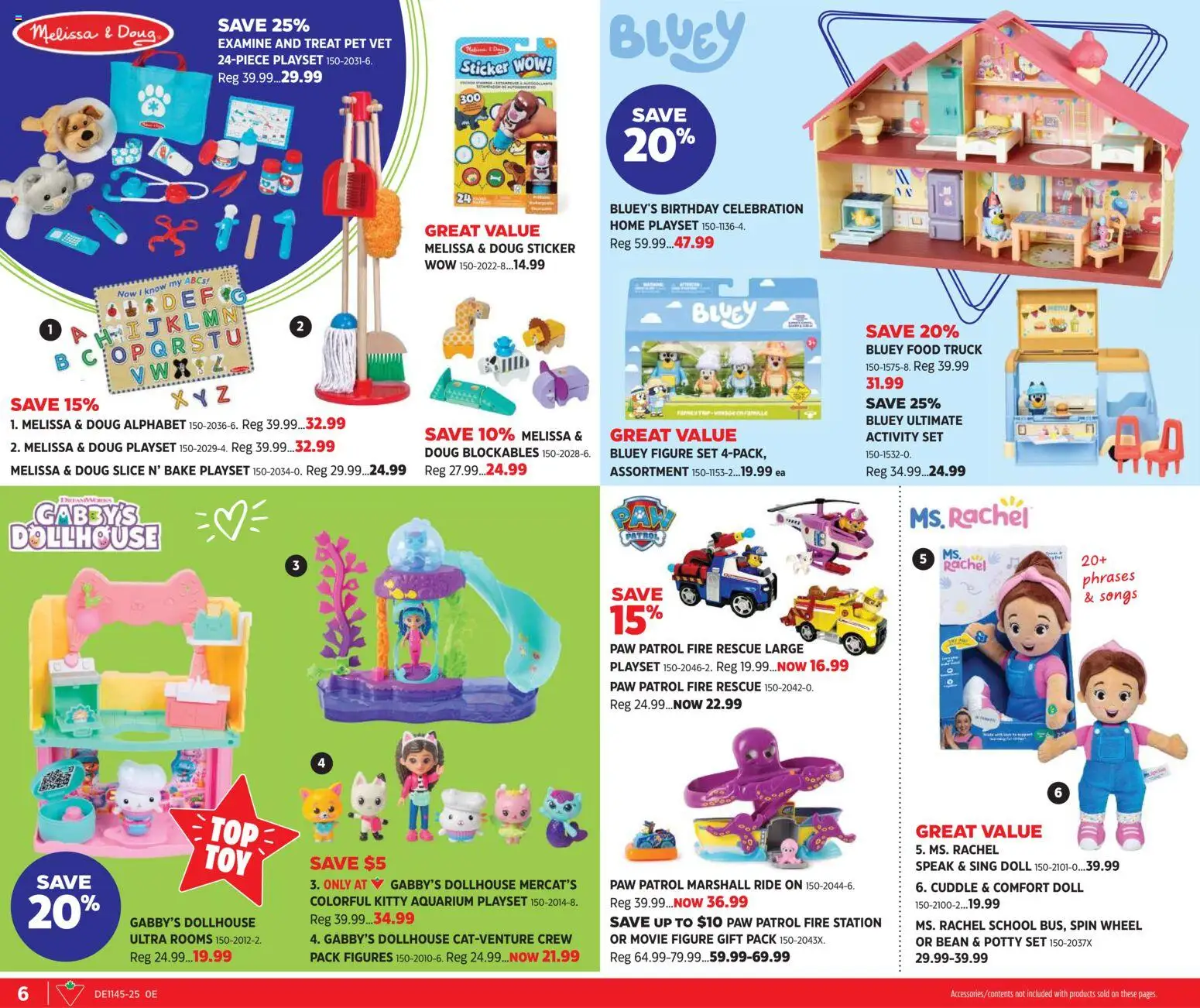 Canadian Tire - The Ultimate Toy Guide - page 6- valid from Oct 30, 2025