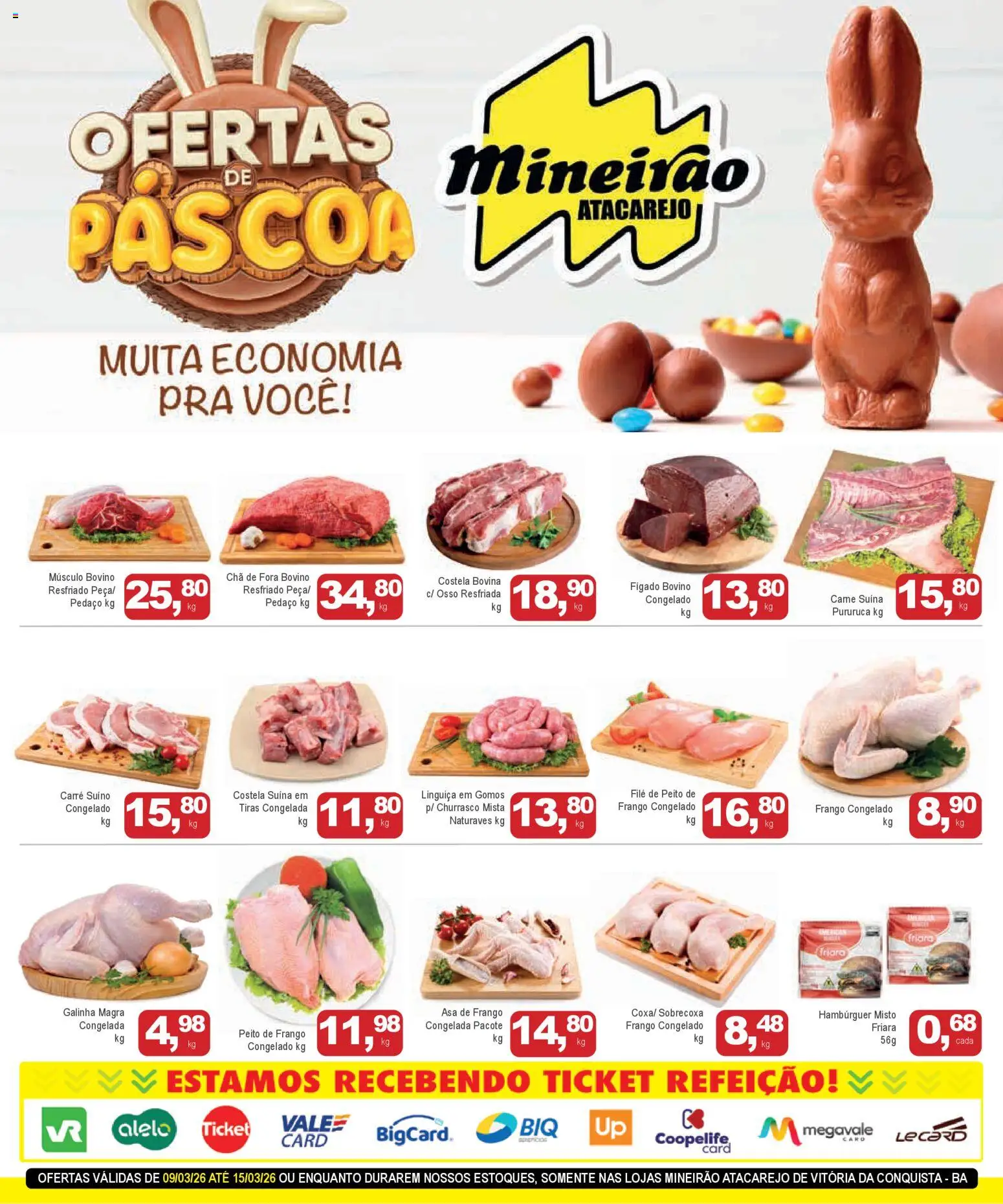 Mineirão Atacarejo - Ofertas da semana - página 1- válido a partir de 09/03/2026
