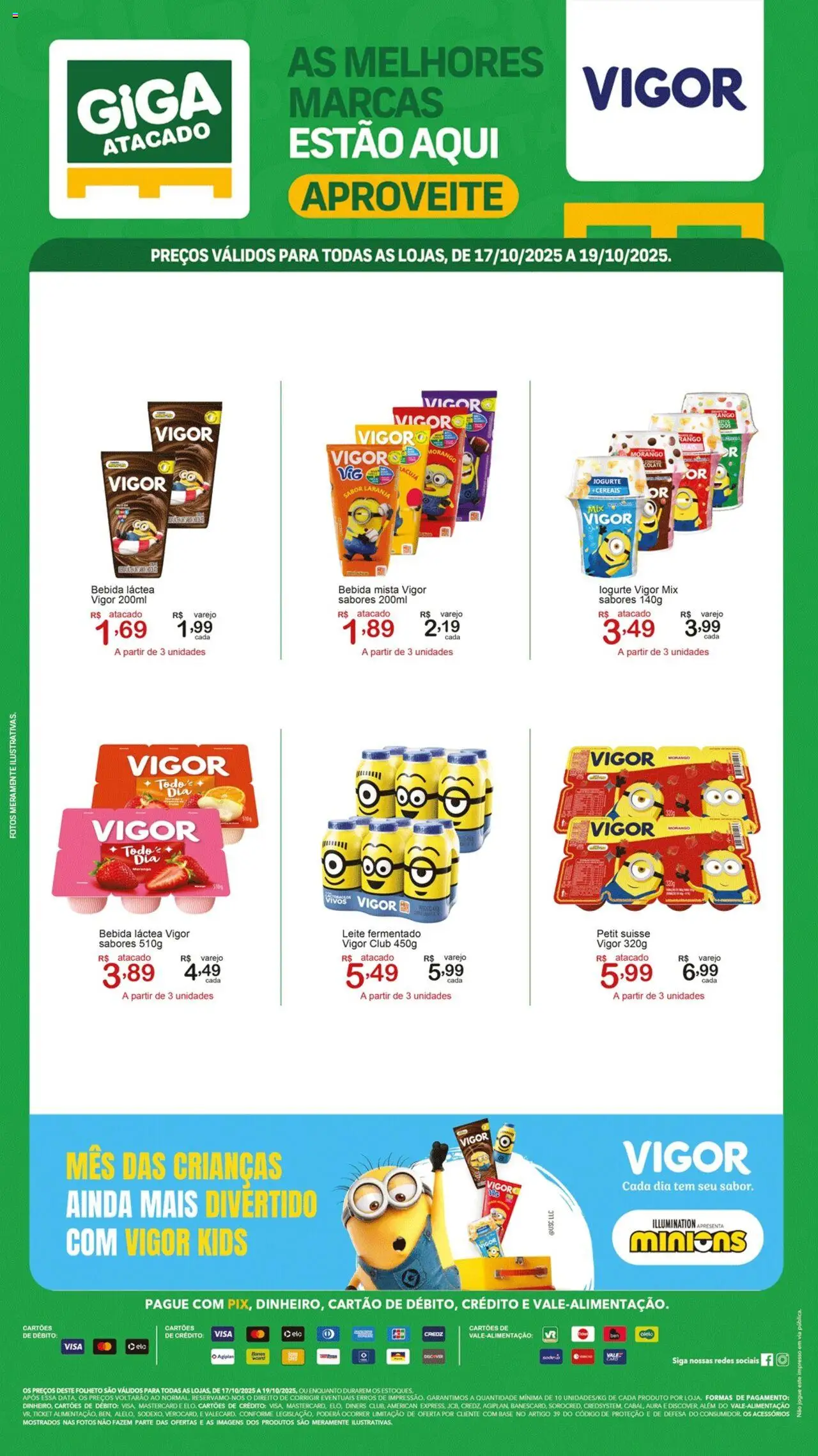 GIGA Atacado - Ofertas Vigor - página 1- válido a partir de 17/10/2025
