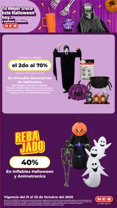H-E-B folleto válido desde 21/10/2025