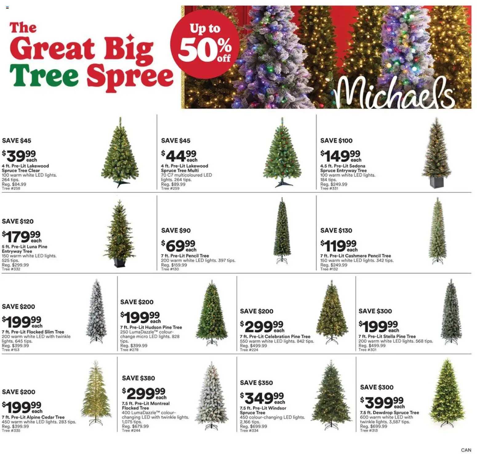 Michaels weekly flyer / circulaire - page 1- valid from Oct 31, 2025