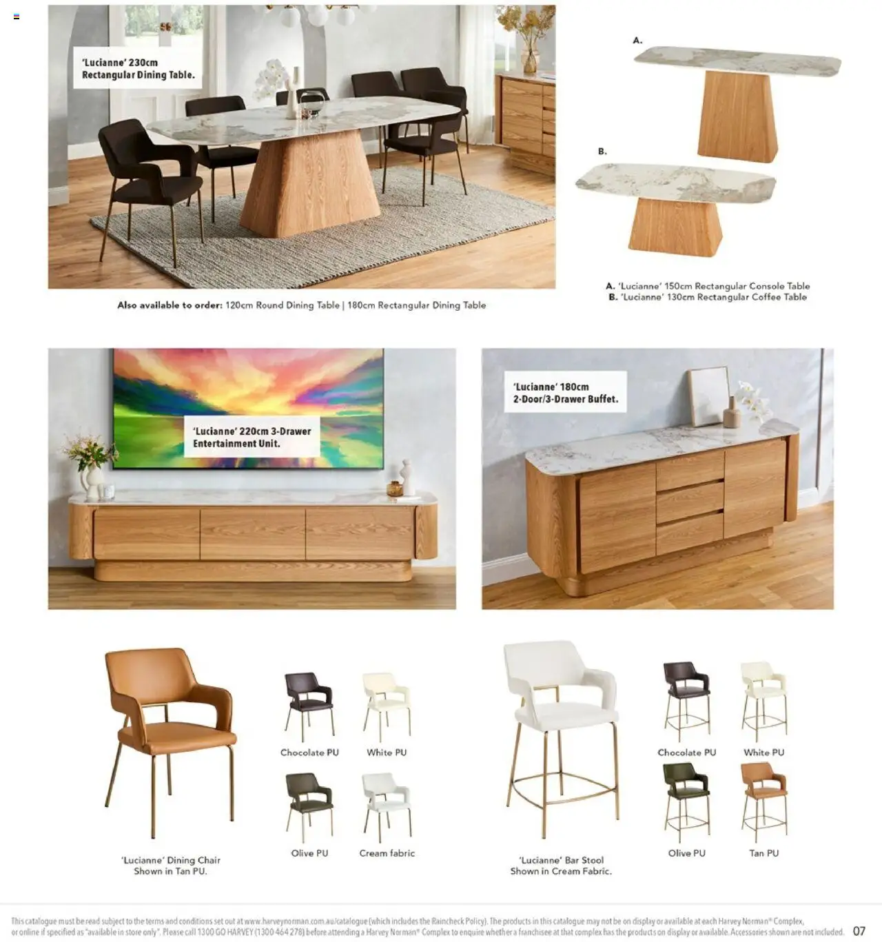 Harvey Norman - HOME – Distinct Style Dining Collections - page 7- valid from 15/07/2025