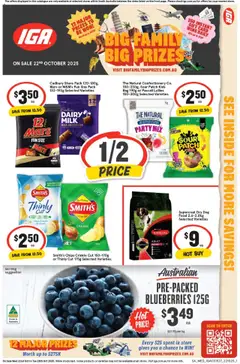IGA catalogue preview - valid from 22/10/2025