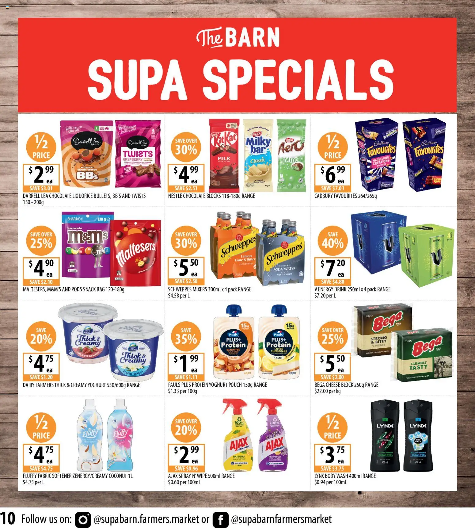 Supabarn catalogue  - page 10- valid from 29/04/2026