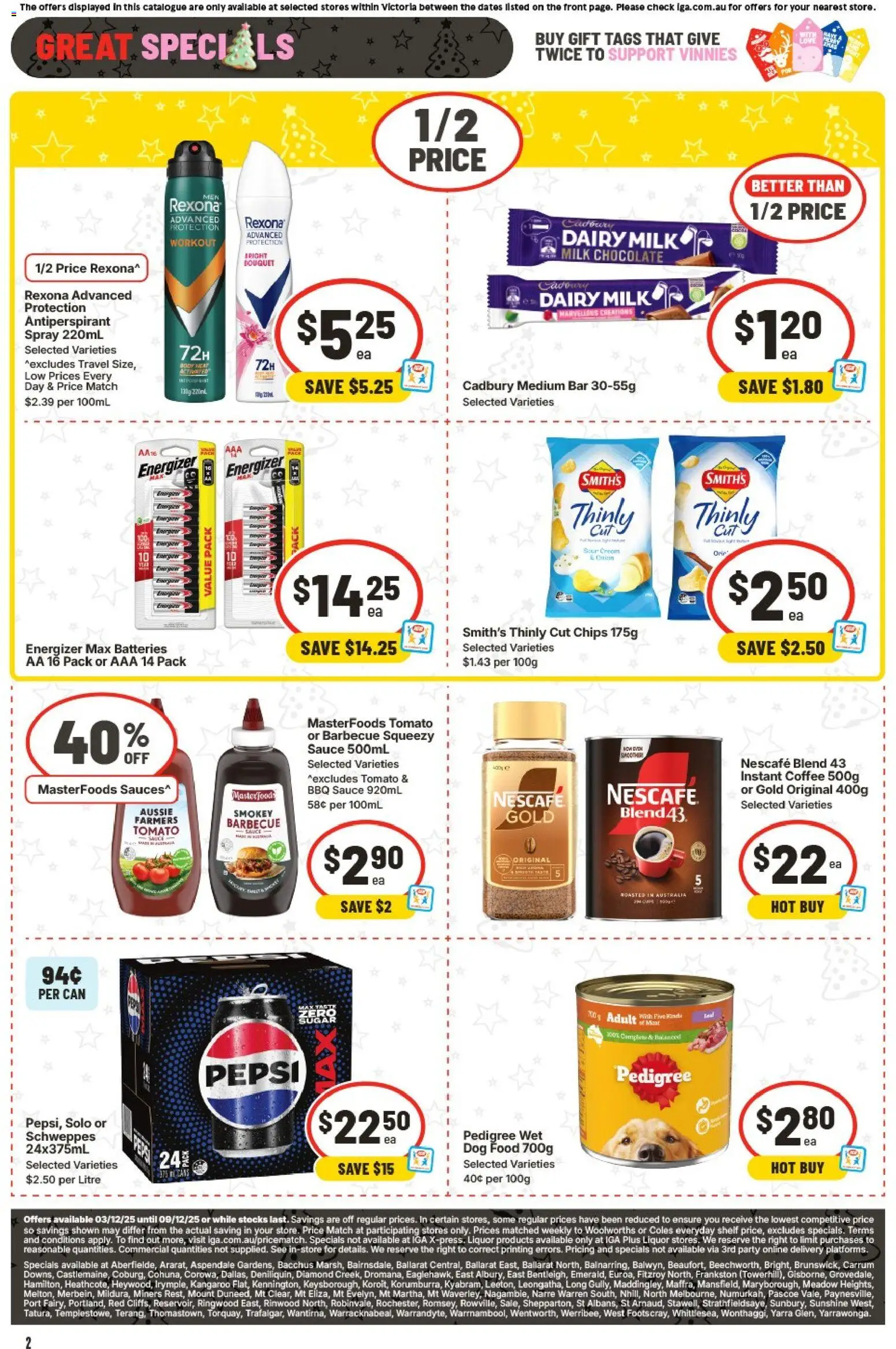 IGA Catalogue  - page 32- valid from 03/12/2025