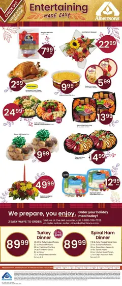 Preview Albertsons Specialty Publication valid from 11/19/2025