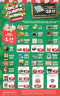 Pré-visualização Bahamas Supermercados - Ofertas Terça e Quarta na Feira válida a partir de 26/08/2025