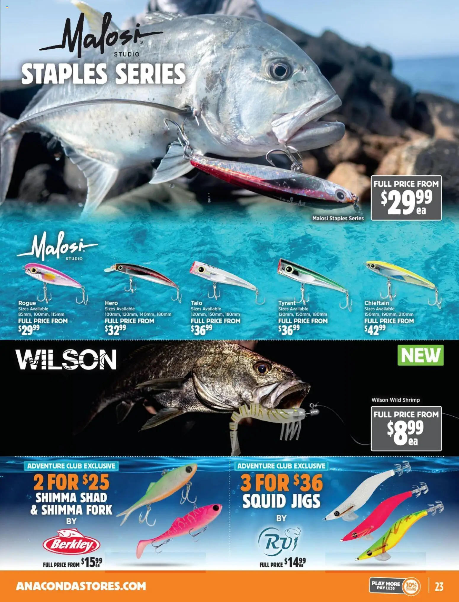 Anaconda - Easter's Calling Get Out More - page 23- valid from 23/02/2026