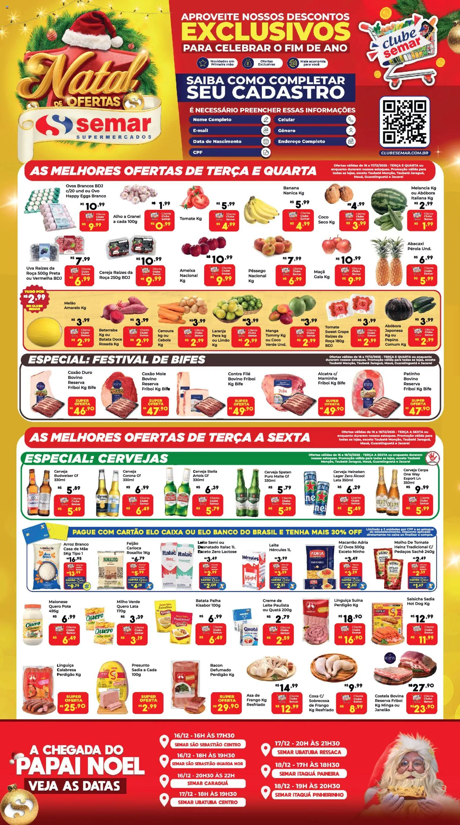 Semar Supermercado - Ofertas da semana - página 1- válido a partir de 16/12/2025
