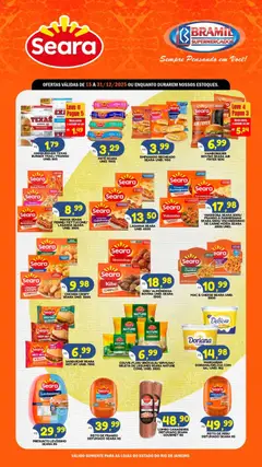Pré-visualização Bramil Supermercados - Ofertas Seara válida a partir de 15/12/2025