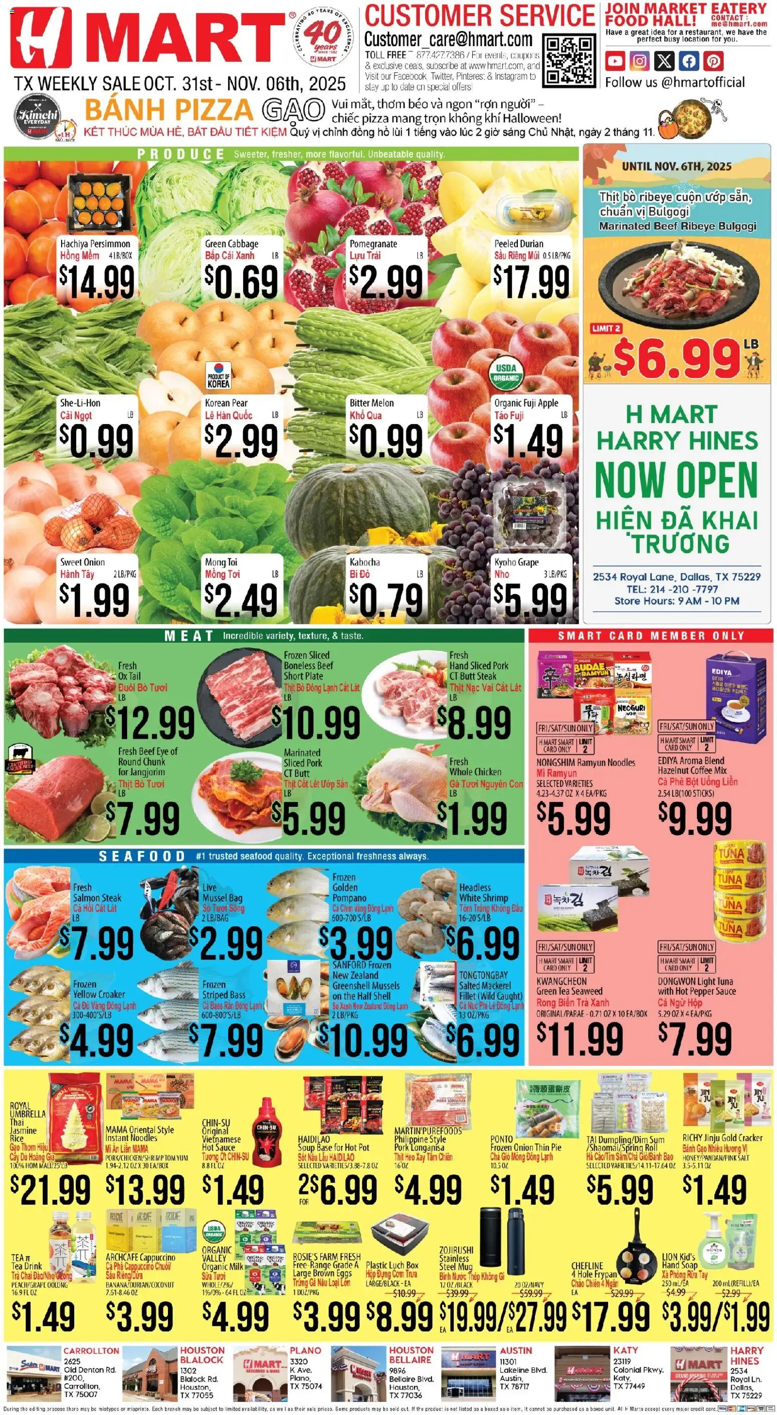 Hmart VIETNAMESE - Texas - Austin - page 1- valid from 10/31/2025