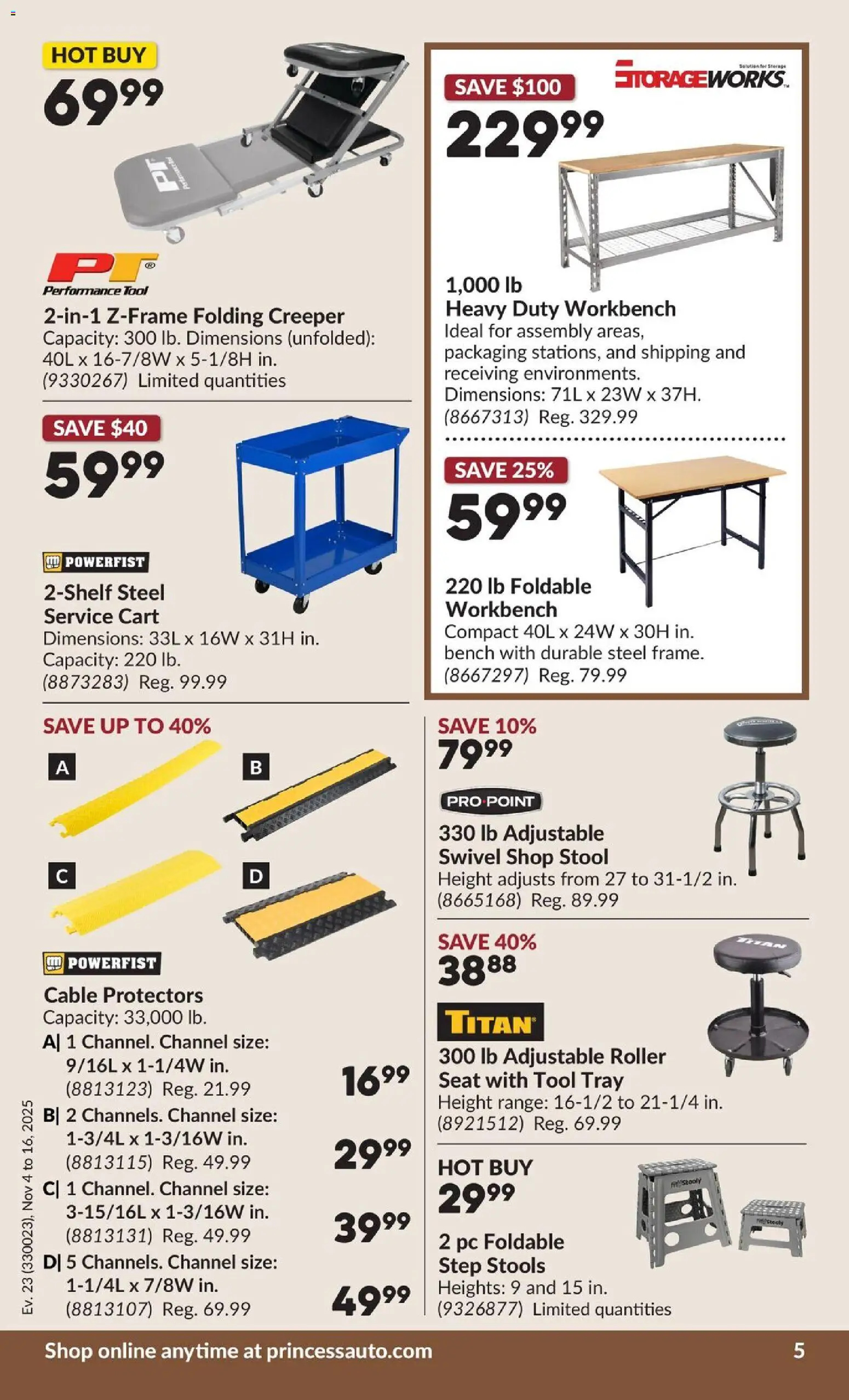 Princess Auto - 2 Week Sale! - page 12- valid from Nov 4, 2025