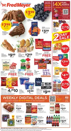 Preview Fred Meyer Weekly Ad valid from 10/15/2025