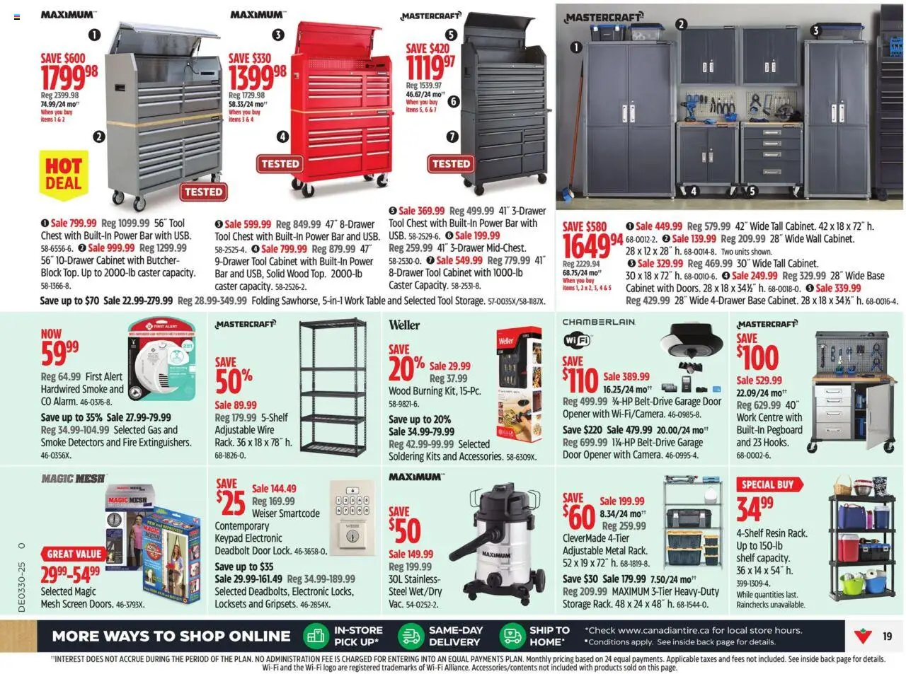 Canadian Tire weekly flyer / circulaire - page 28- valid from Jul 18, 2025