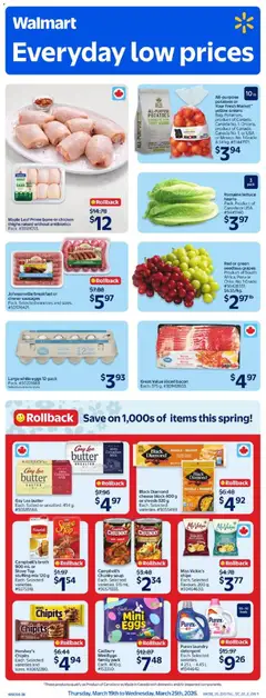 Preview Walmart weekly flyer valid from Mar 19, 2026