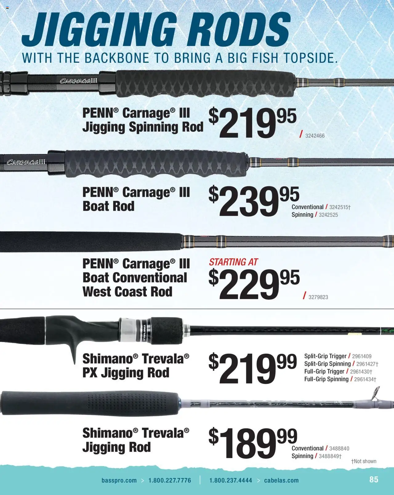 Bass Pro Saltwater Specialist 25 - page 85- valid from 01/01/2025