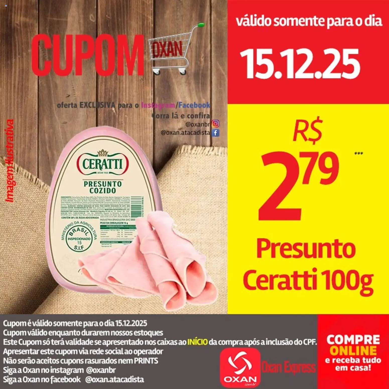 Oxan Atacadista - Ofertas da semana - página 1- válido a partir de 15/12/2025
