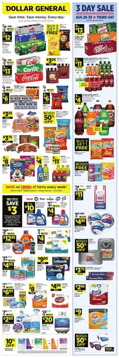 Preview Dollar General Weekly Ad - TX valid from 08/24/2025