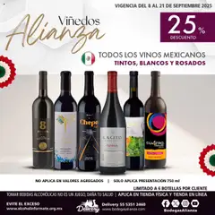 Bodegas Alianza - Catálogo Viñedos válido desde 08/09/2025
