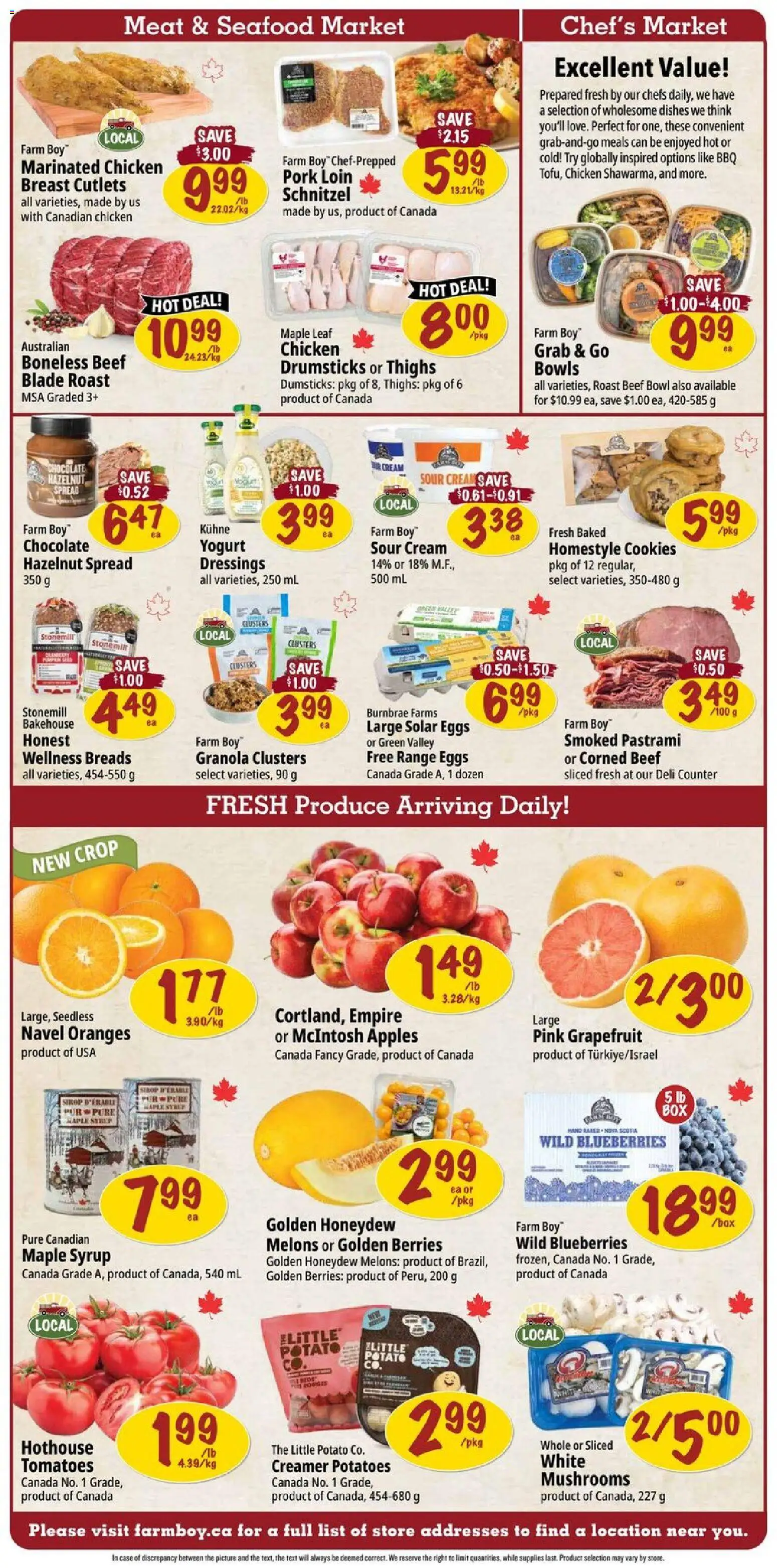 Farm Boy weekly flyer / circulaire - page 2- valid from Jan 15, 2026