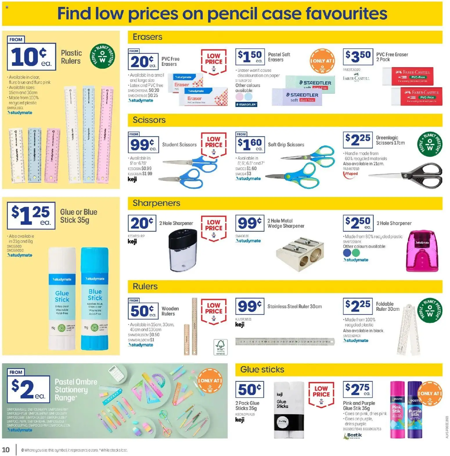 Officeworks  Catalogue  - page 10- valid from 01/01/2026