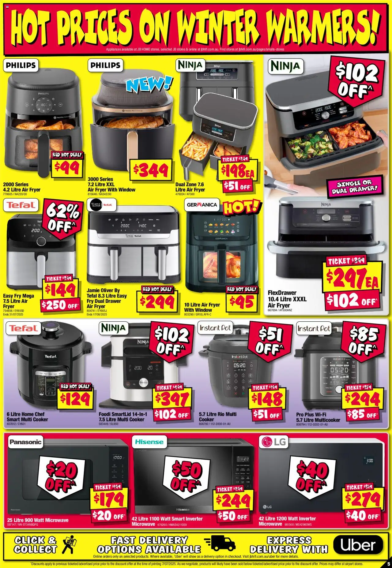 JB Hi-Fi Home Appliance Sellout - page 5- valid from 17/07/2025