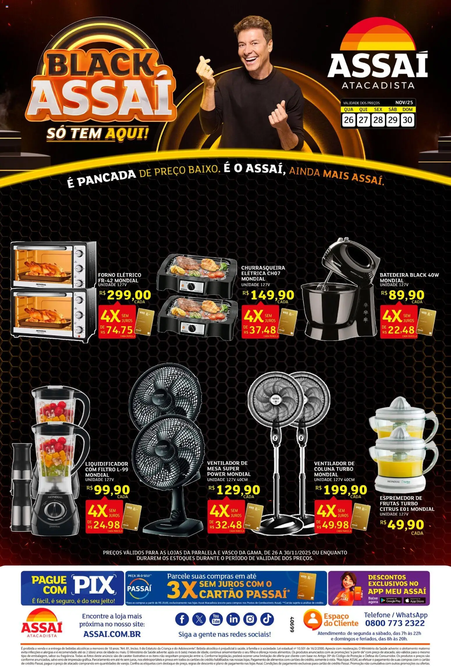Assaí Atacadista Black Friday - página 1- válido a partir de 26/11/2025
