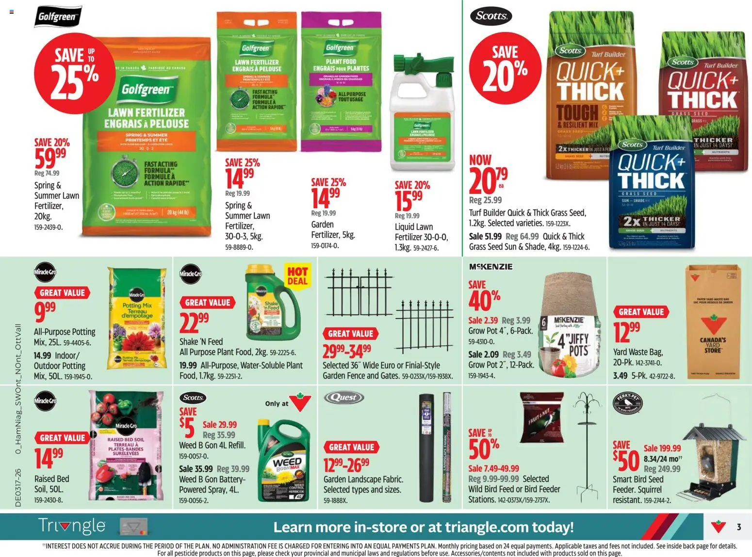 Canadian Tire weekly flyer - page 3- valid from Apr 23, 2026