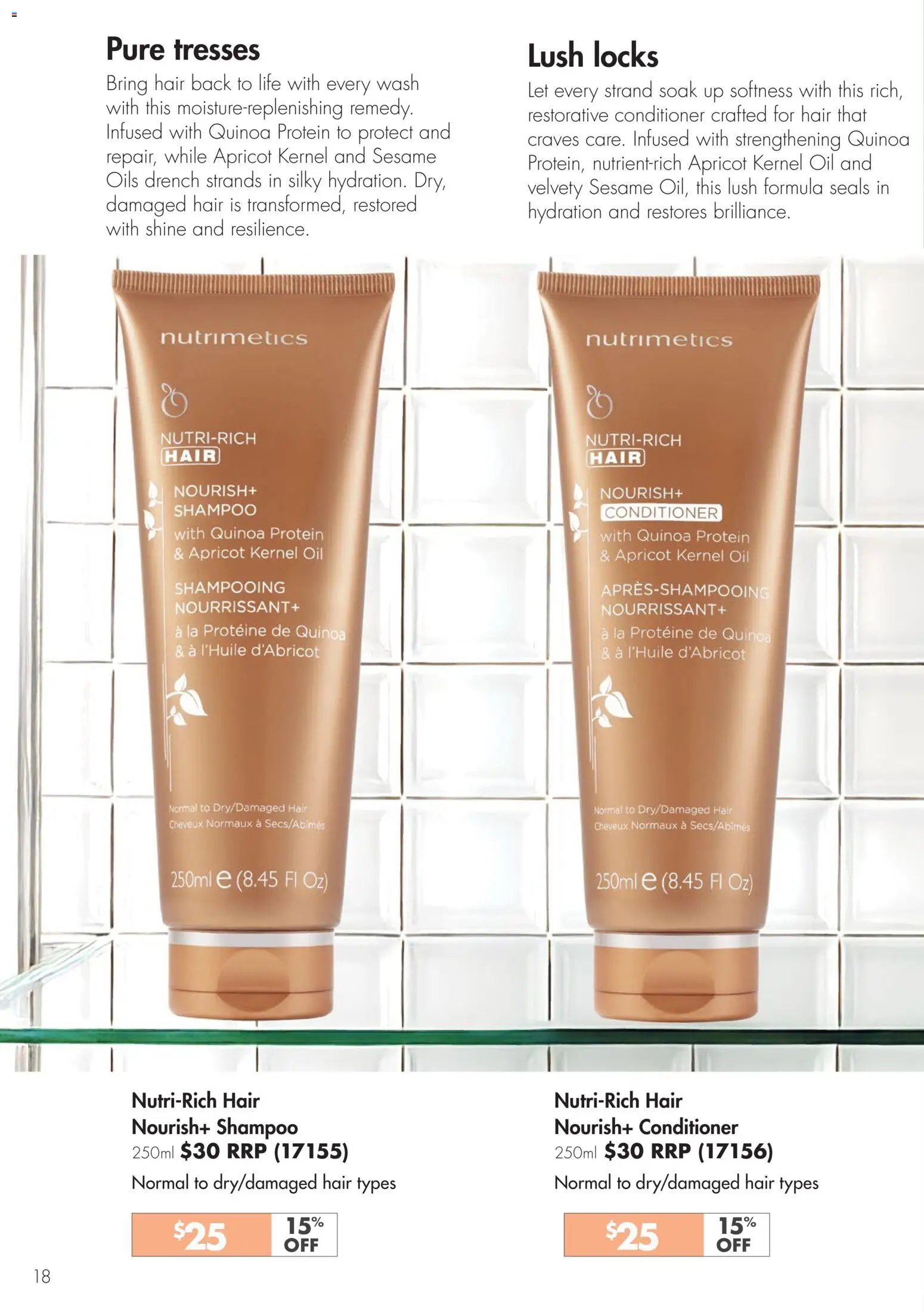 Nutrimetics Catalogue Summer essentials - page 18- valid from 01/01/2026